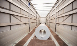 Canopy semi-trailers, mega-trailers and coil trailers 13.6 ml