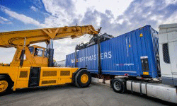 Transport intermodal de conteneurs